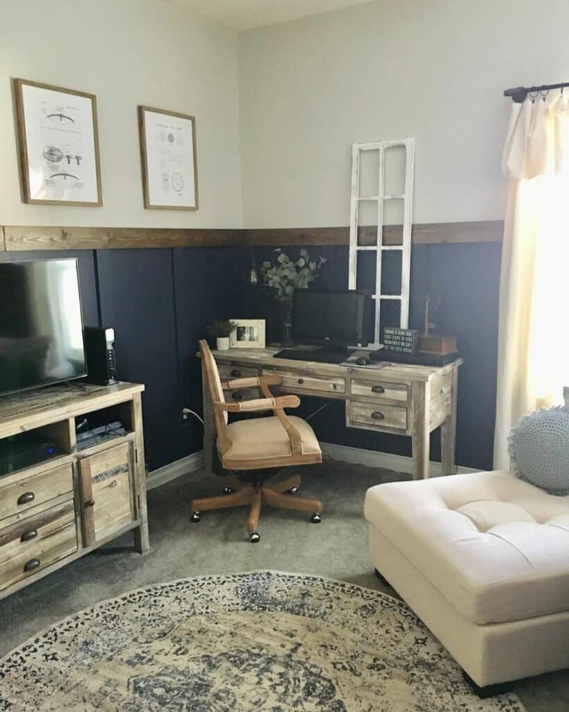 Masculine Paint Colors for a Home Office