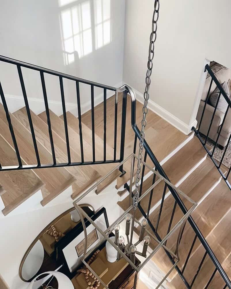 Metal Staircase View