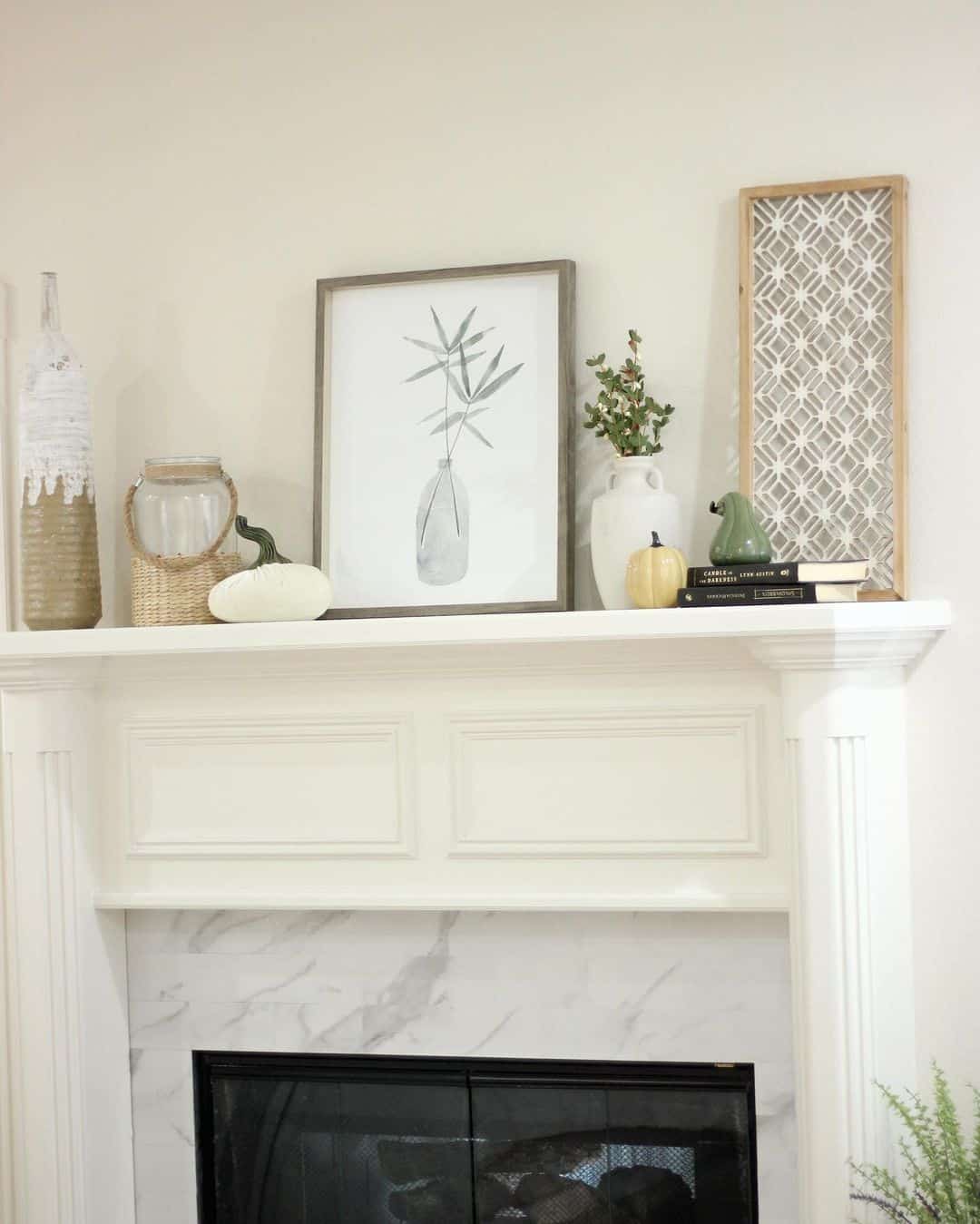 Modern Fall Mantel Décor Soul & Lane