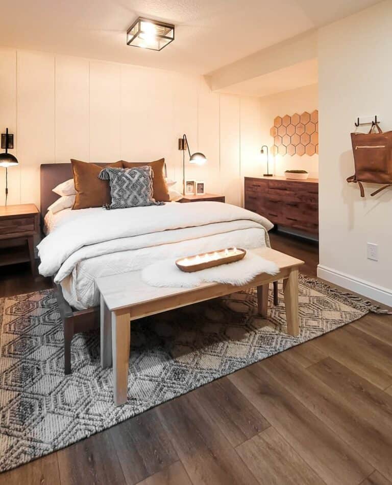 Modern Guest Bedroom Ideas With Wood Accents