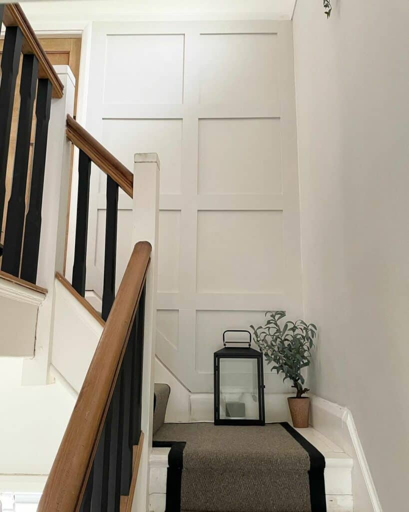 Modern Stairwell Accent Wall Ideas