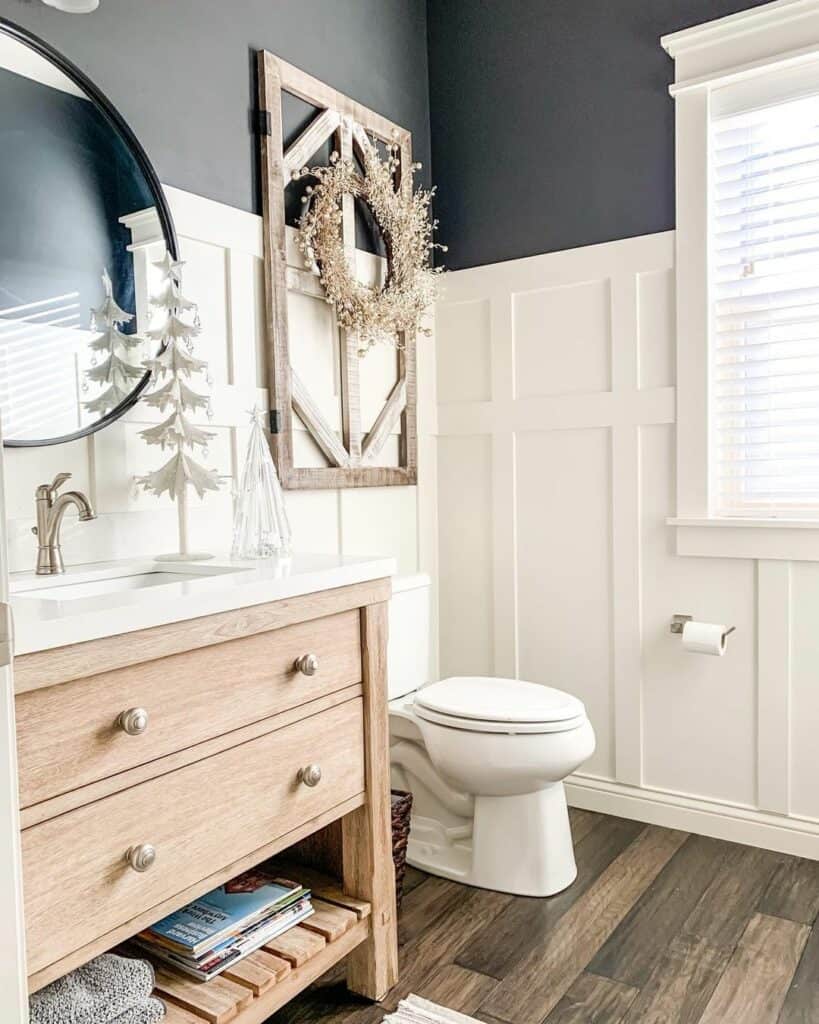 Modern Wainscoting Bathroom - Soul & Lane