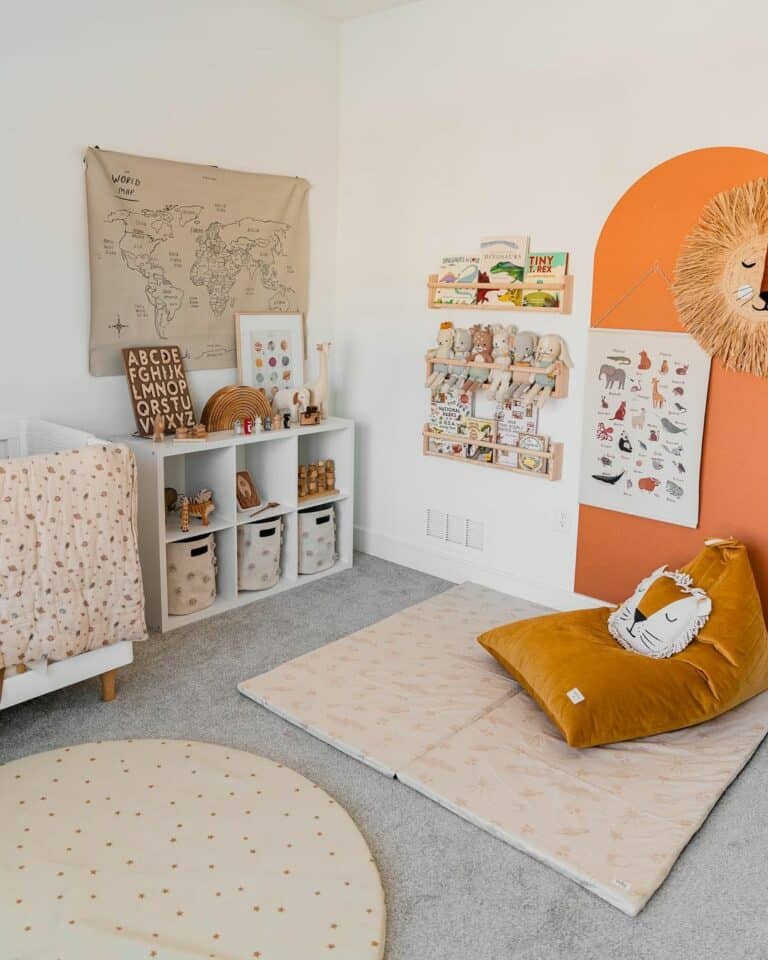 Modern and Bright Playroom Décor