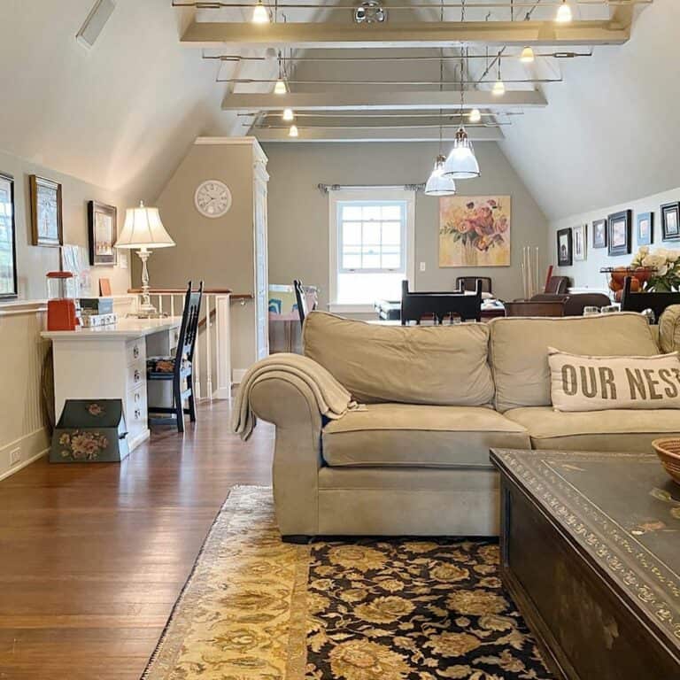 Multi-purpose Space With Vaulted Ceilings