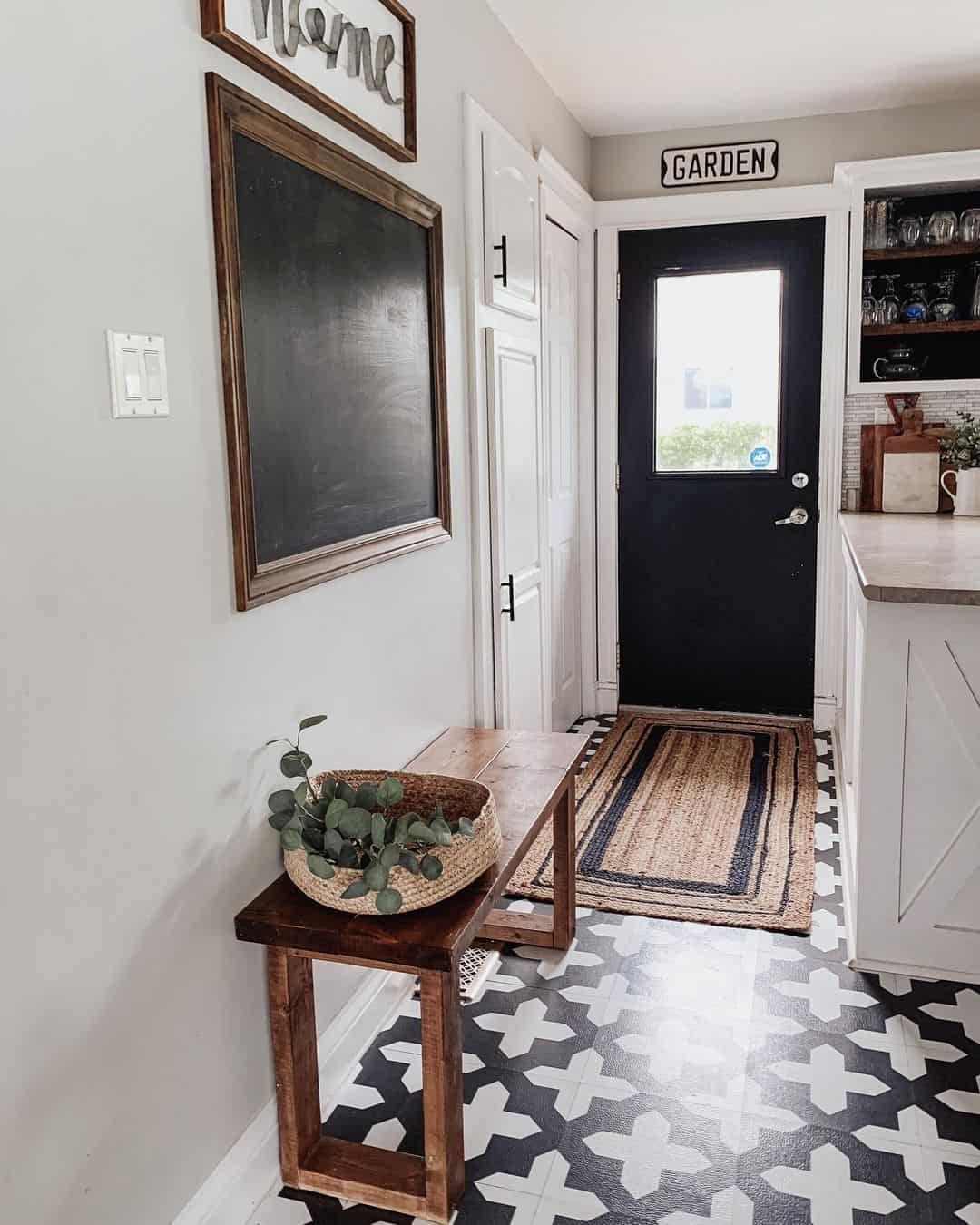 Painted Tile Flooring Ideas for Entryway Soul & Lane
