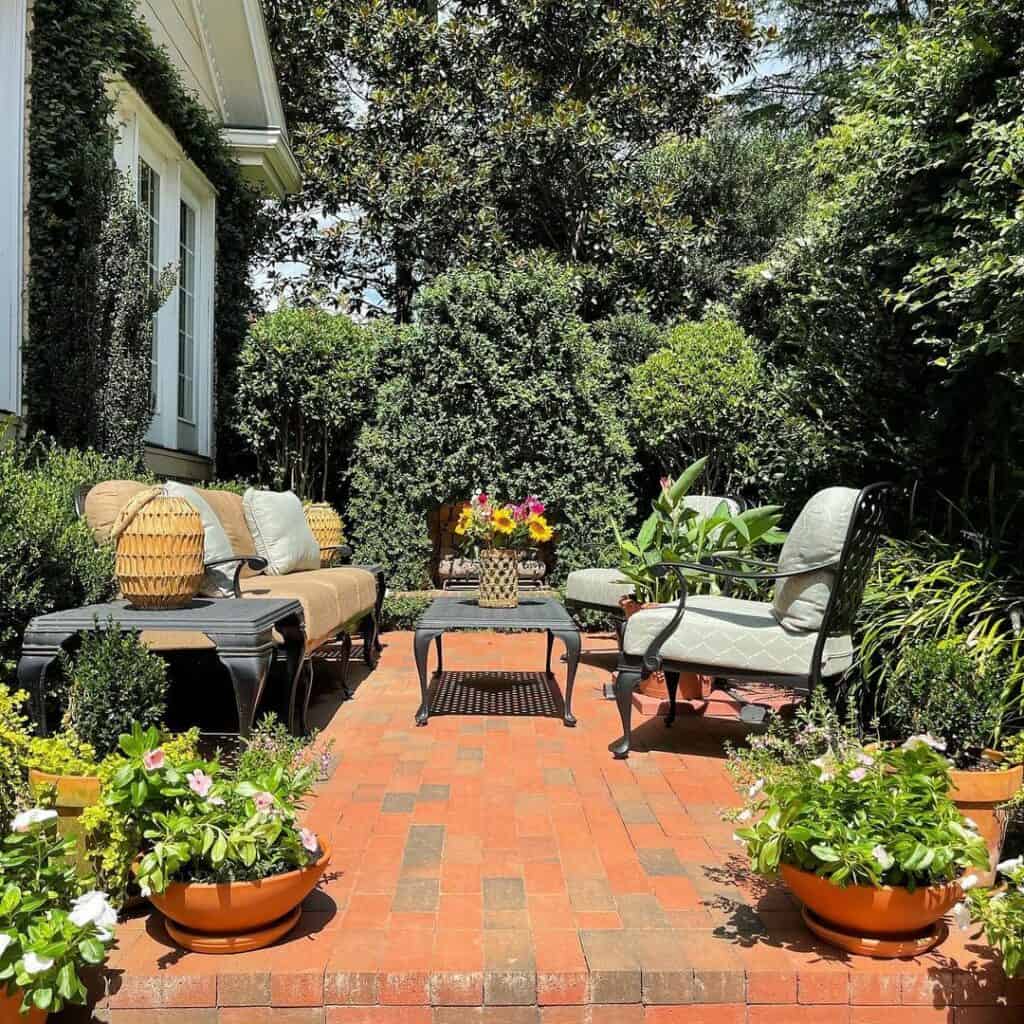 Patio Garden in Bloom