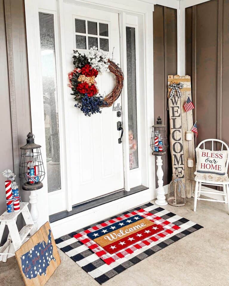 Patriotic Décor for the Fourth of July