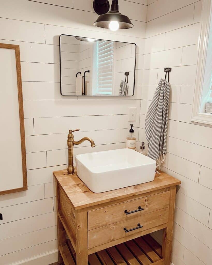 Rustic Farmhouse Bathroom Design Soul & Lane