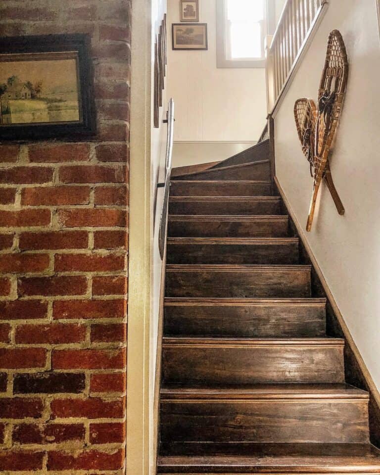 Rustic Wooden Steps