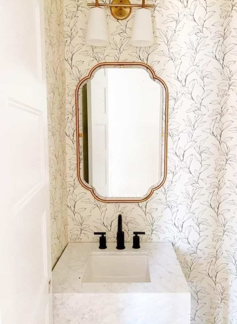 Simple Bathroom Wallpaper Ideas