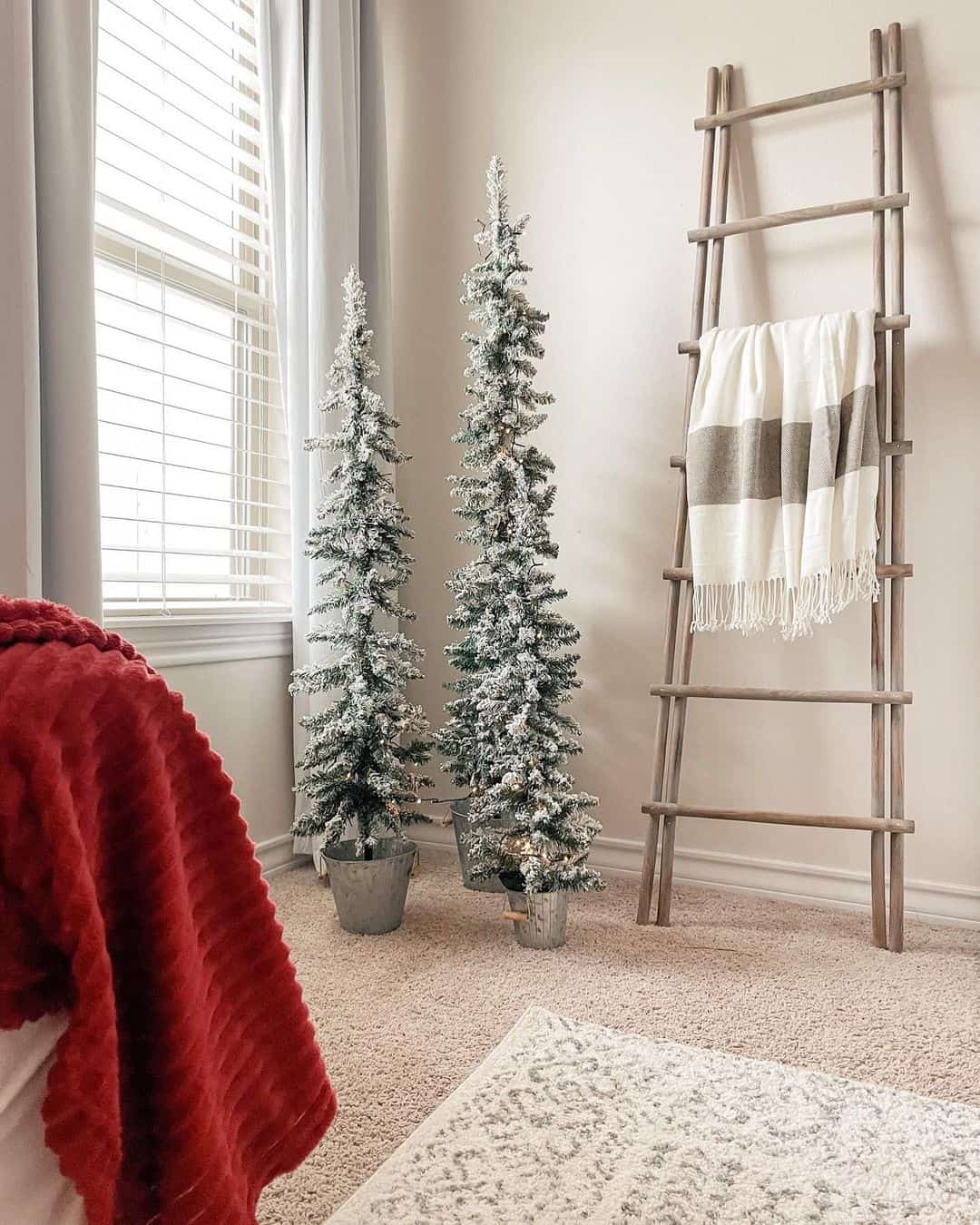 Simple Skinny Christmas Tree Scene Soul & Lane