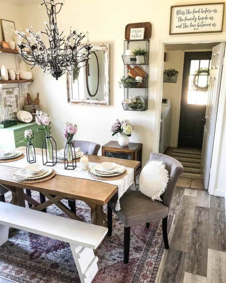 Simple Summer Table Décor Ideas