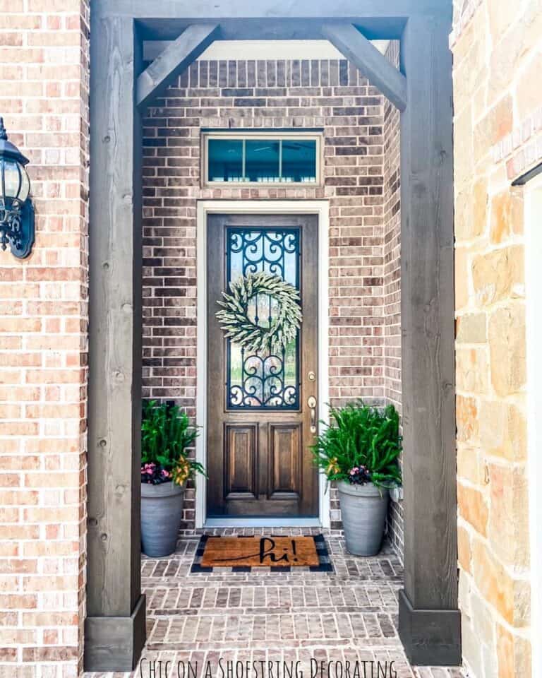 Small Front Porch Décor Inspiration