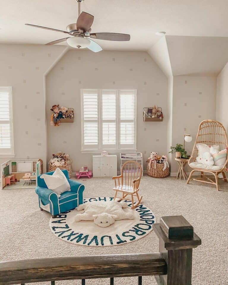 Small Seating Area in a Playroom