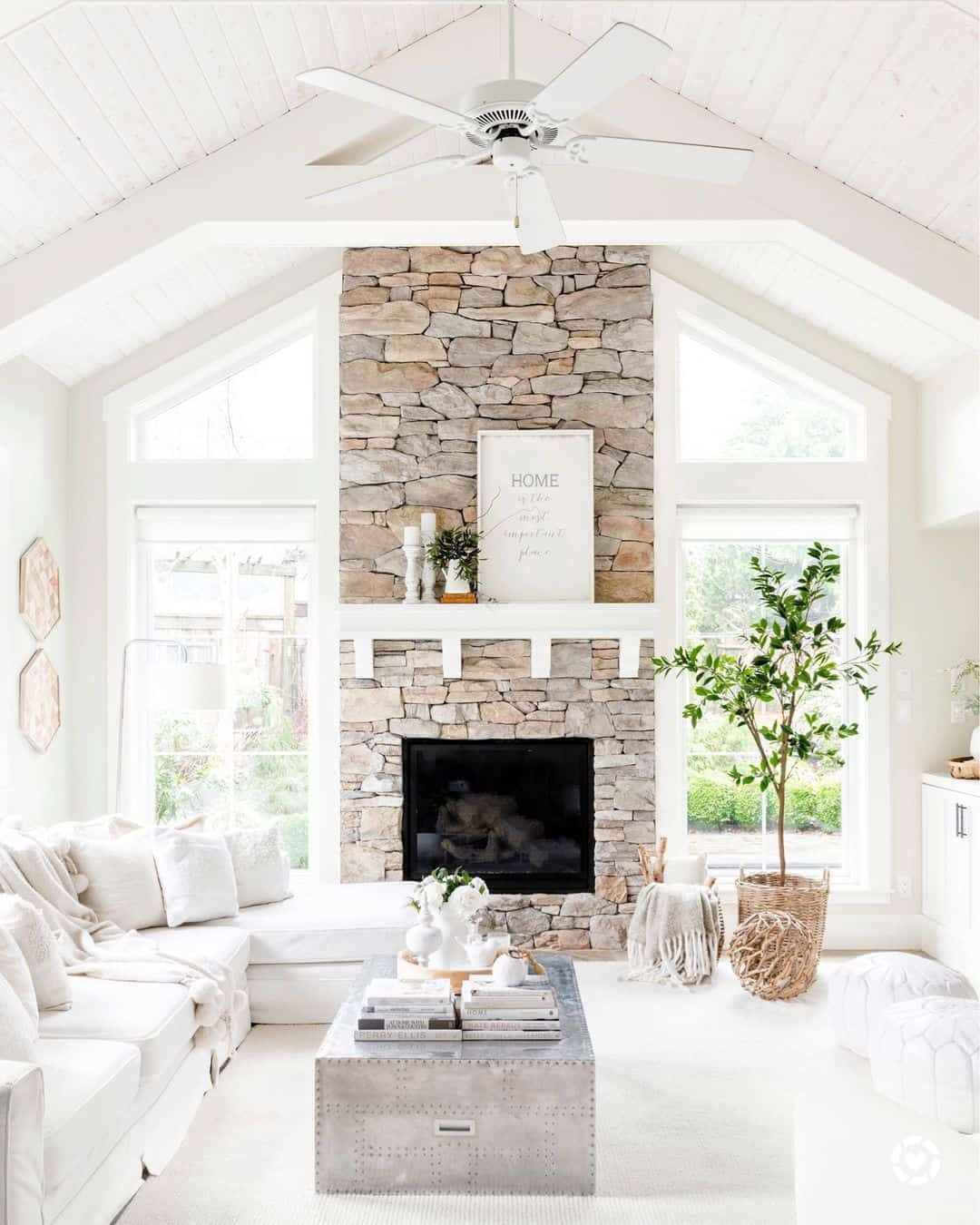 30 White Living Room Ideas To Dress Up Your Home