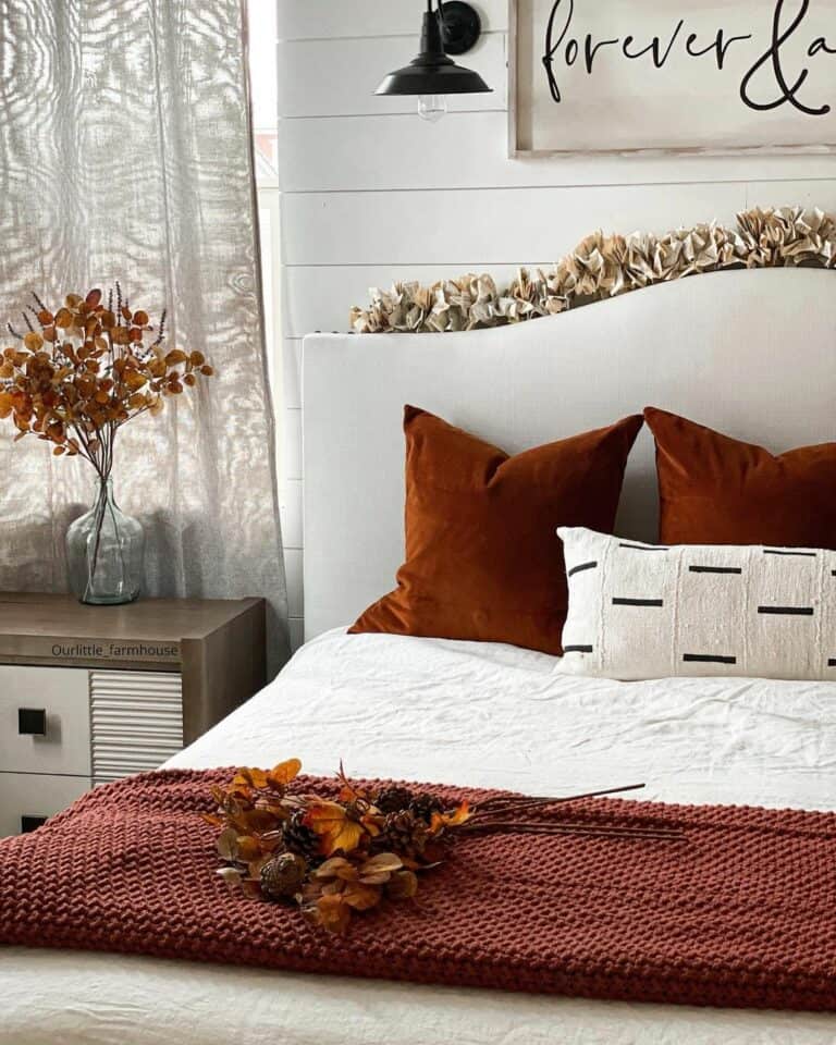 Soft Romantic Fall Bedroom