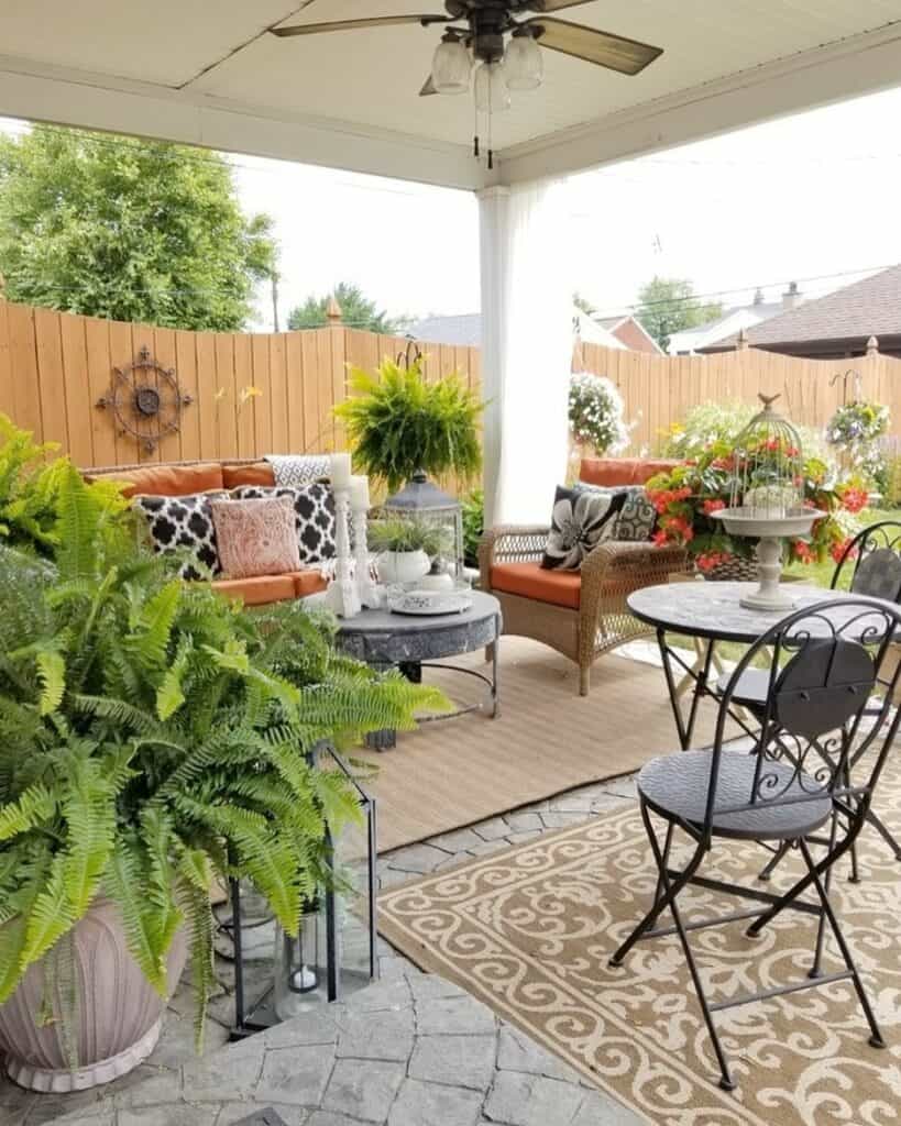 Summer Back Porch Oasis