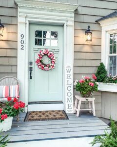 Summer Front Door Décor Ideas