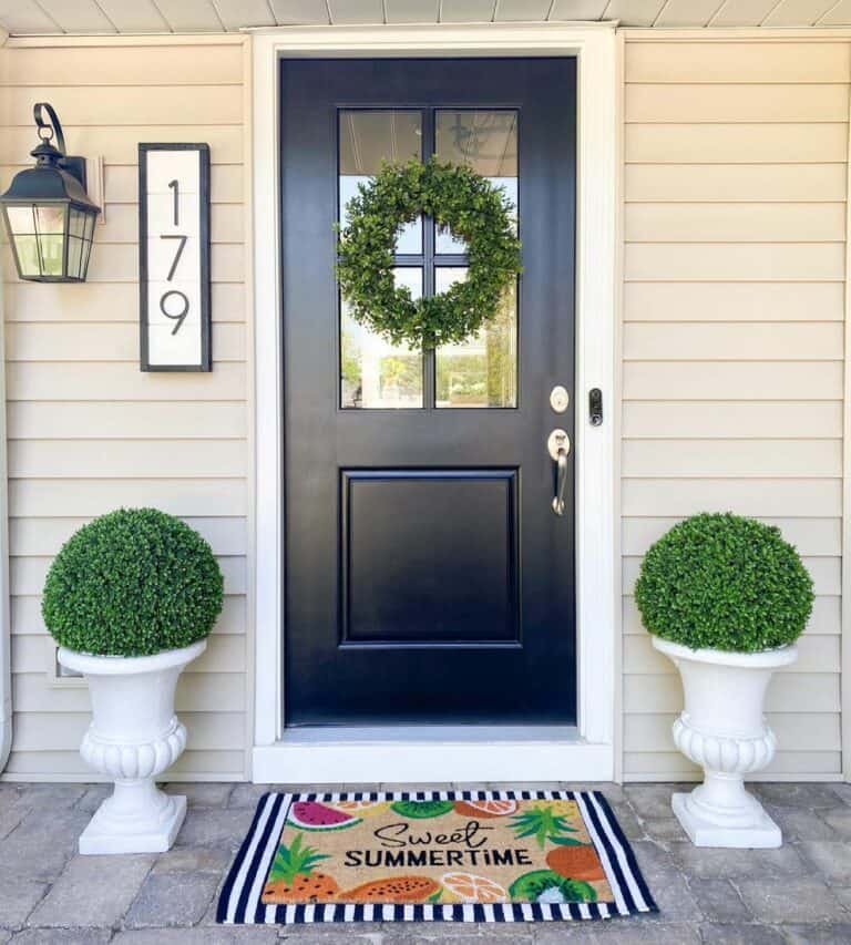 Summer Styling for Neutral Porch