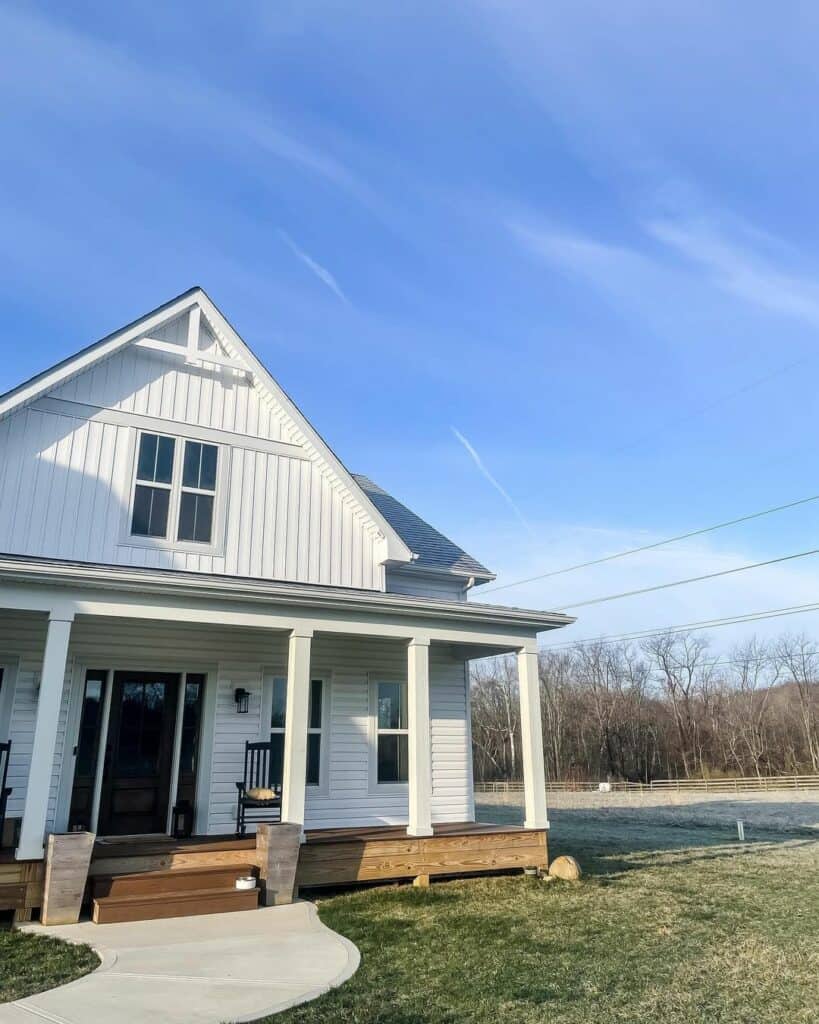 Traditional Farmhouse Front Porch