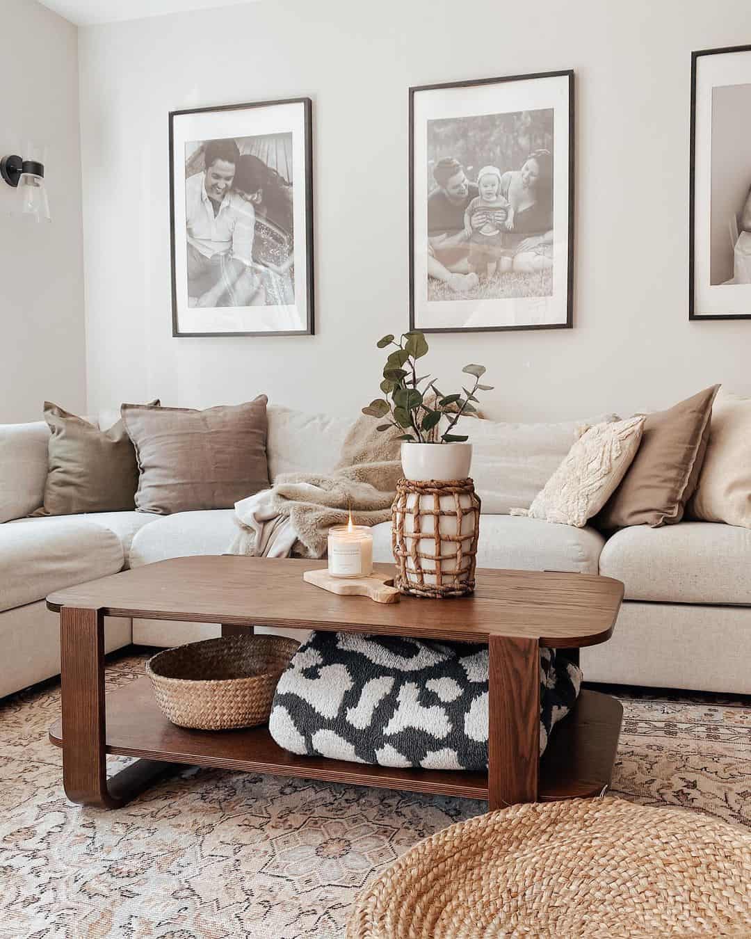 Two-tier Coffee Table With Double Décor - Soul & Lane