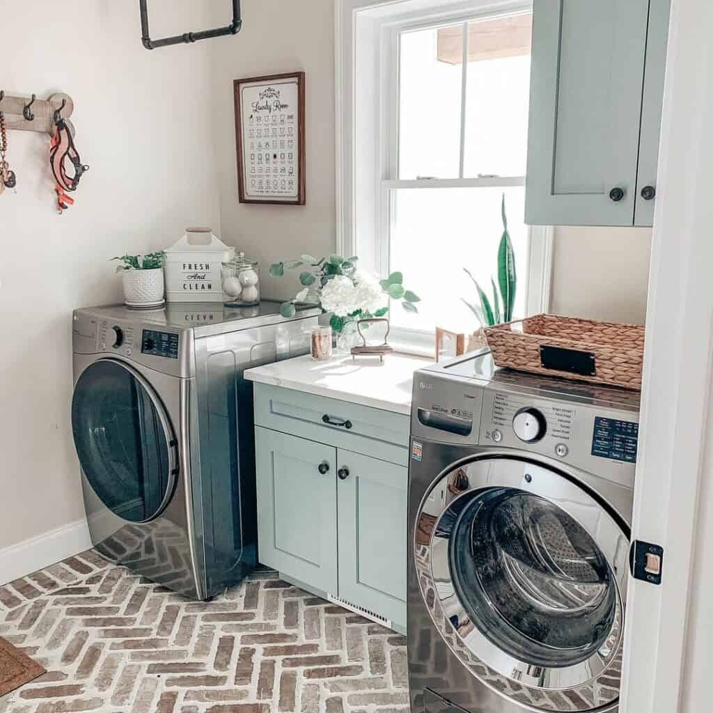 Vanity Cabinet Ideas for Additional Laundry Room Storage