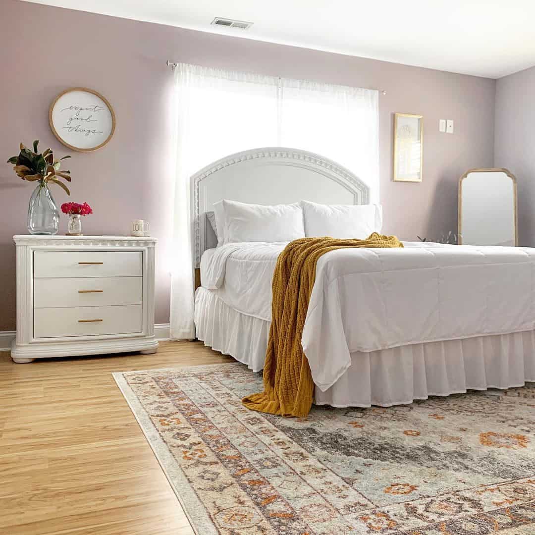 Vintage Pink Bedroom