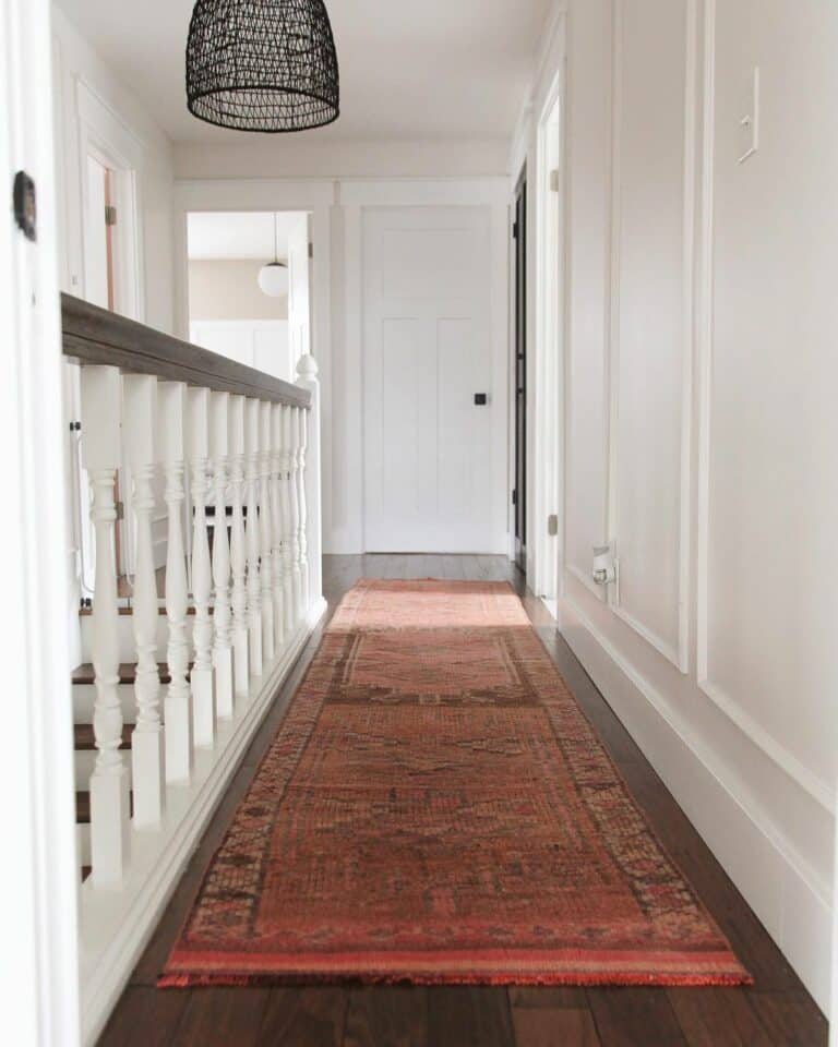 Vintage-inspired Hallway Design