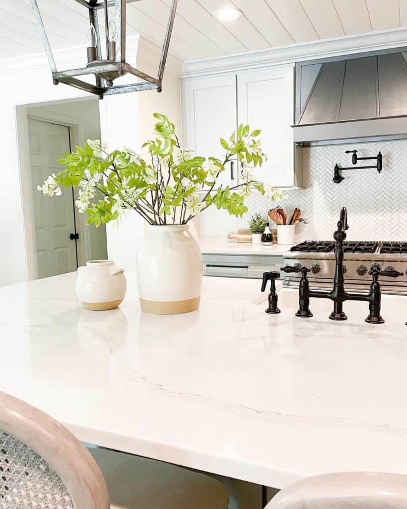 White and Gray Kitchen Inspiration