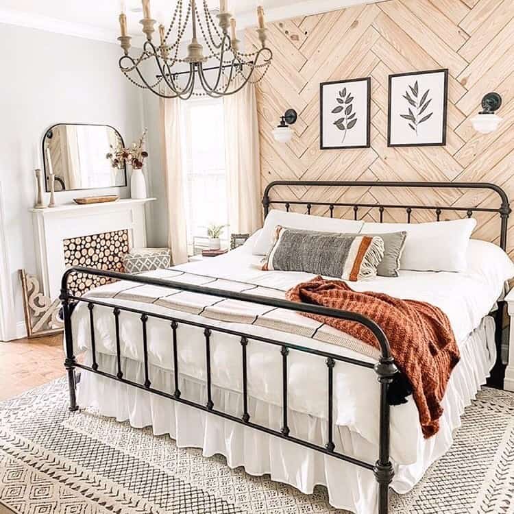 Wood Accent Wall Ideas for Bedroom