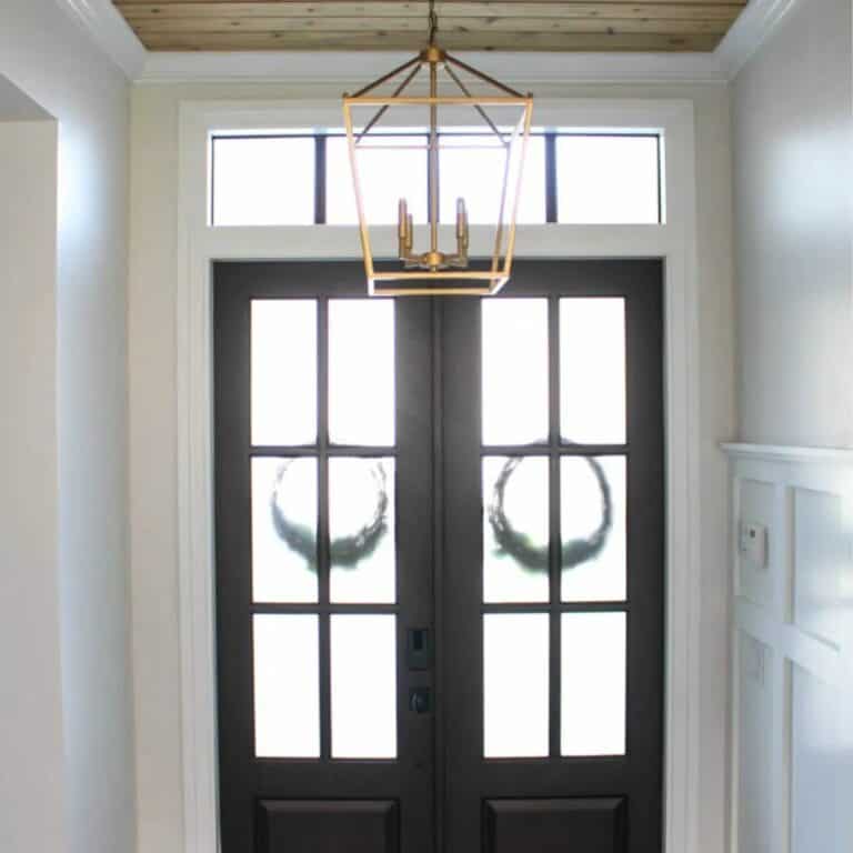 Wood Ceiling Entryway Ideas