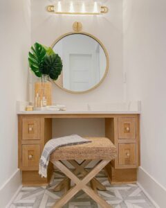 Wood Makeup Vanity Ideas