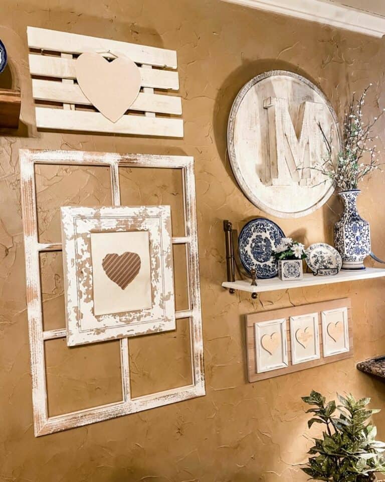 Adobe Farmhouse Wall Display