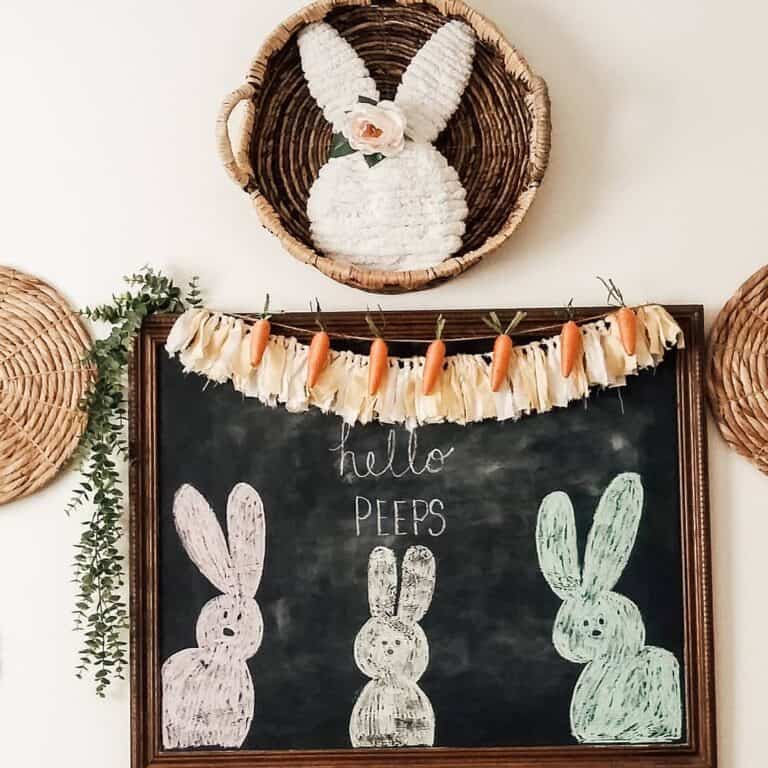 An Easter Message and White Rabbits