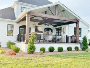 Black Wrought Iron Porch Railing Ideas