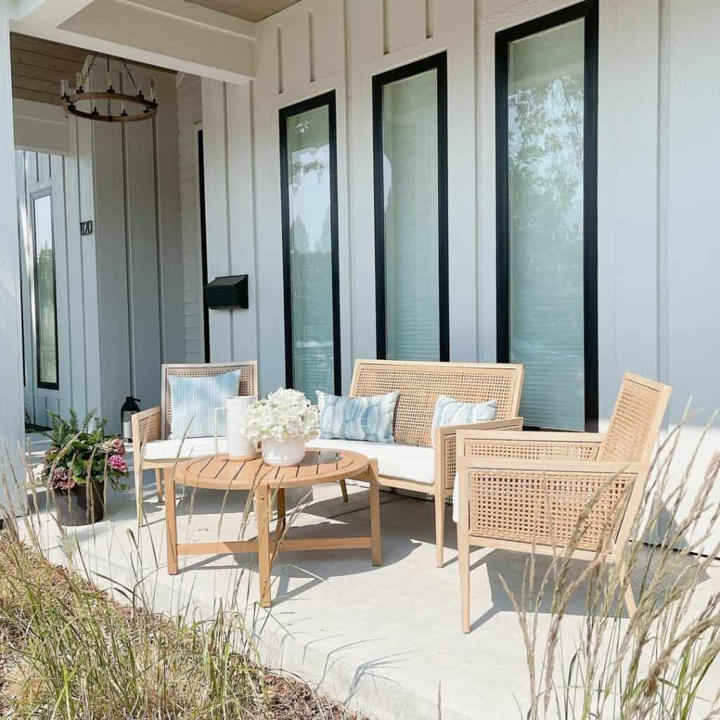 Blissful Boho Front Porch