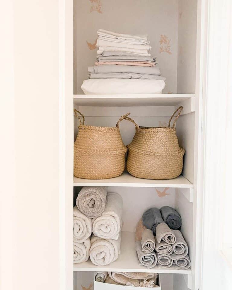 12 Bathroom Closet Ideas For A ClutterFree Space