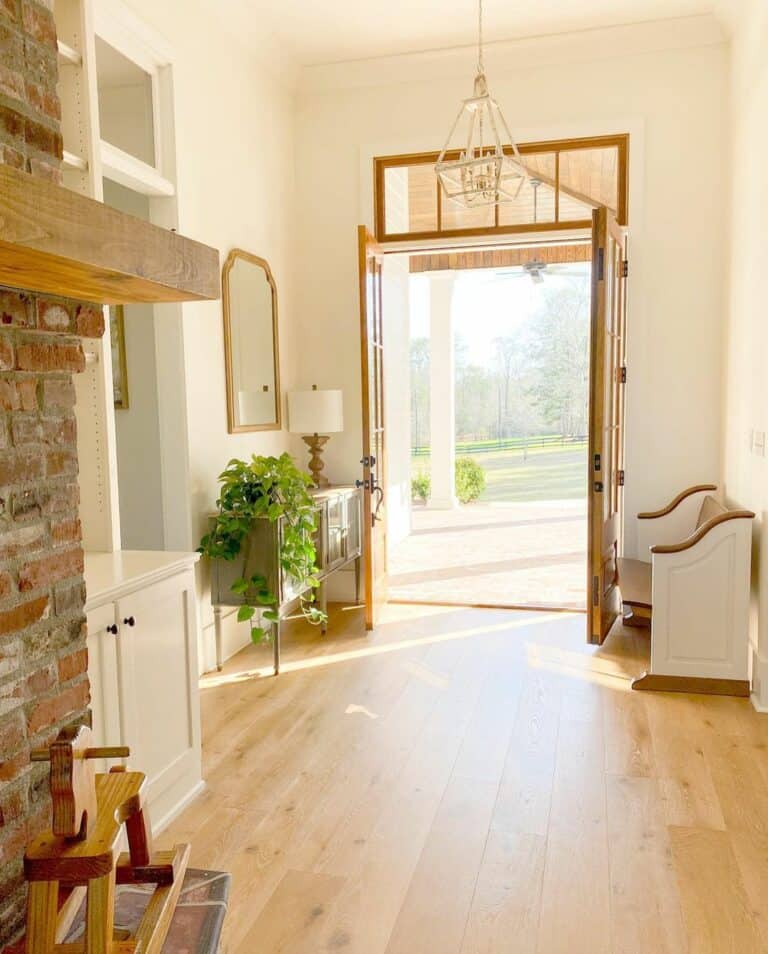 Bright and Airy Entrance