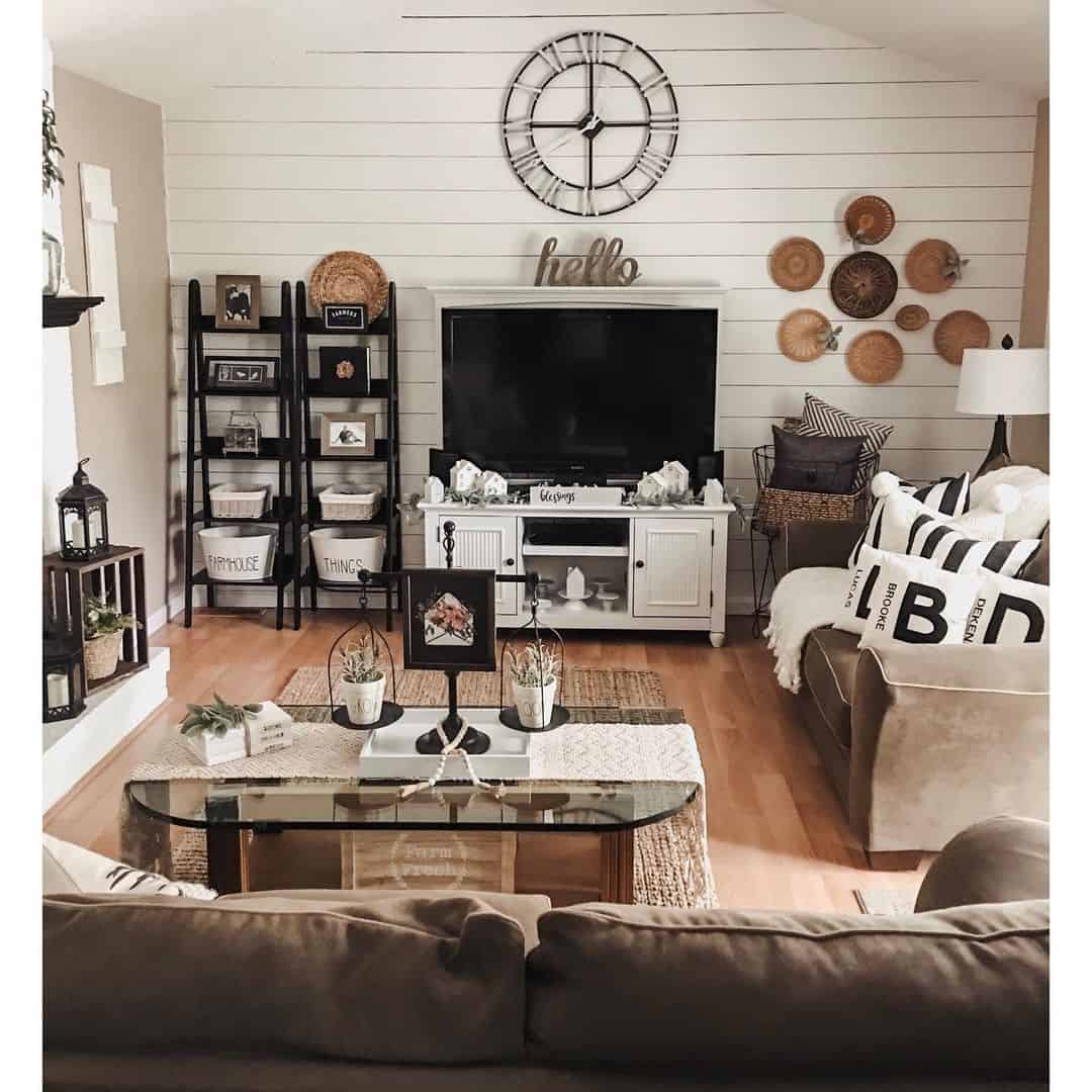Brown and Cream Living Room - Soul & Lane