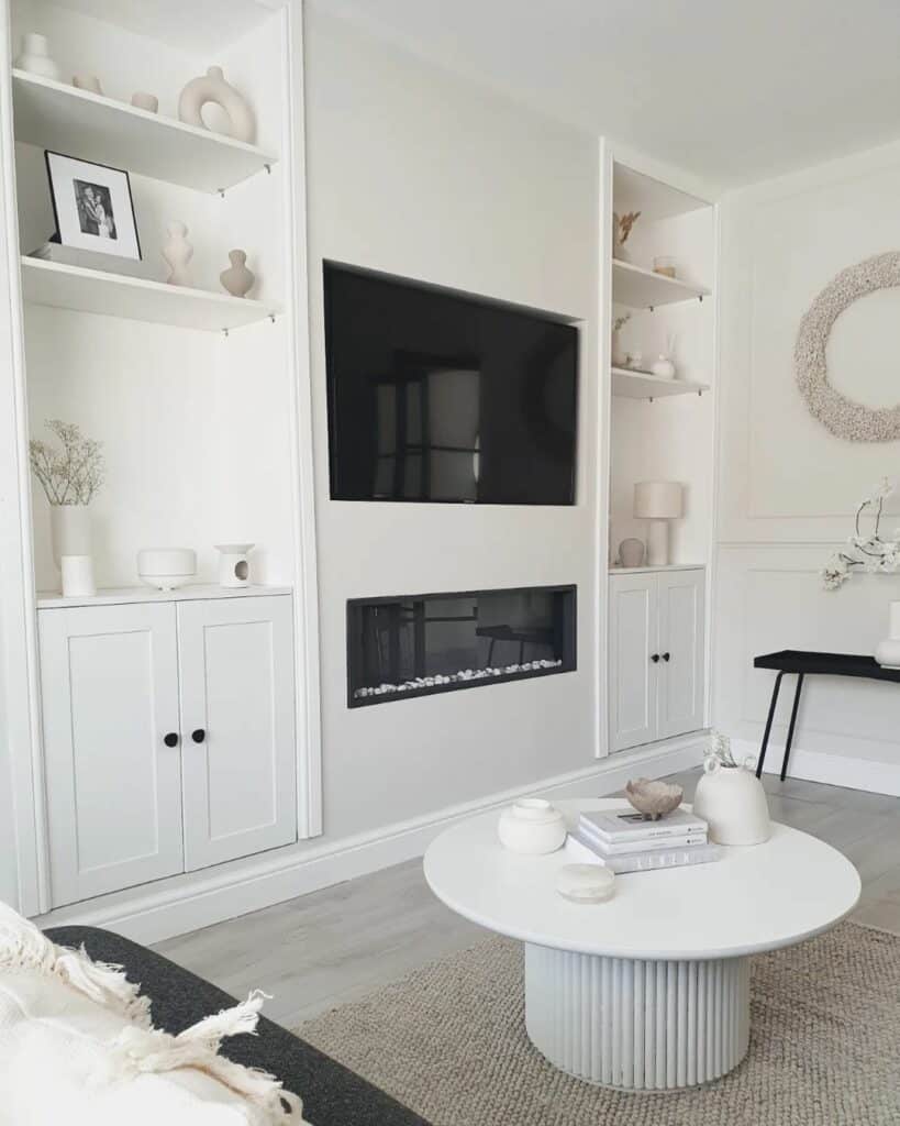 Tv wall discount built ins