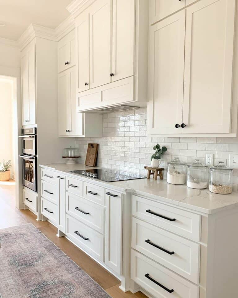 Cabinet Range Hood Ideas for a White Kitchen