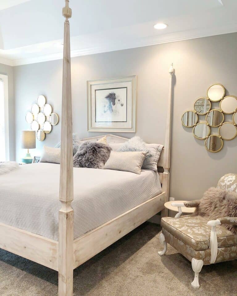 Chic Four Poster Bed