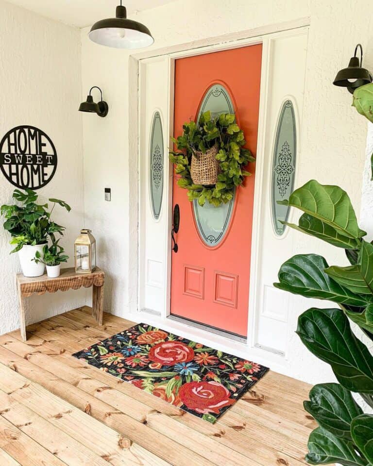 Coral Spring Porch Décor
