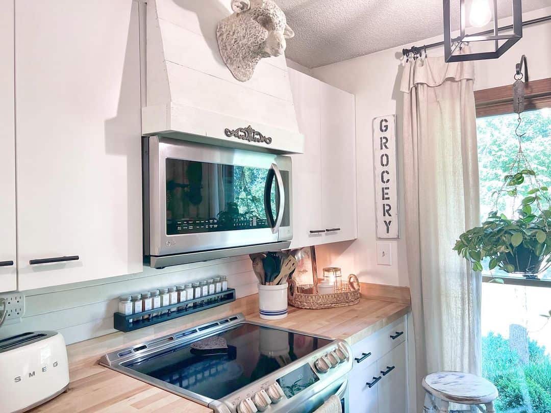 22 Clever Cabinet Ideas For Over The Range Microwaves