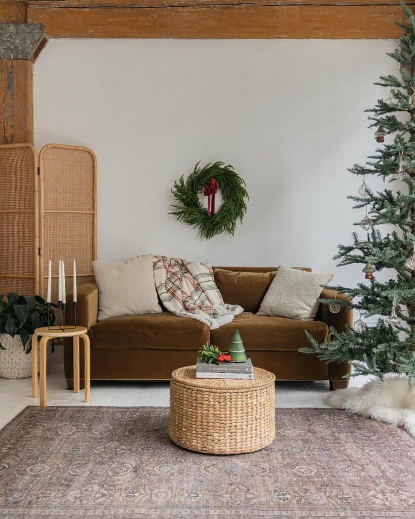 Cozy Chic Bohemian Living Room