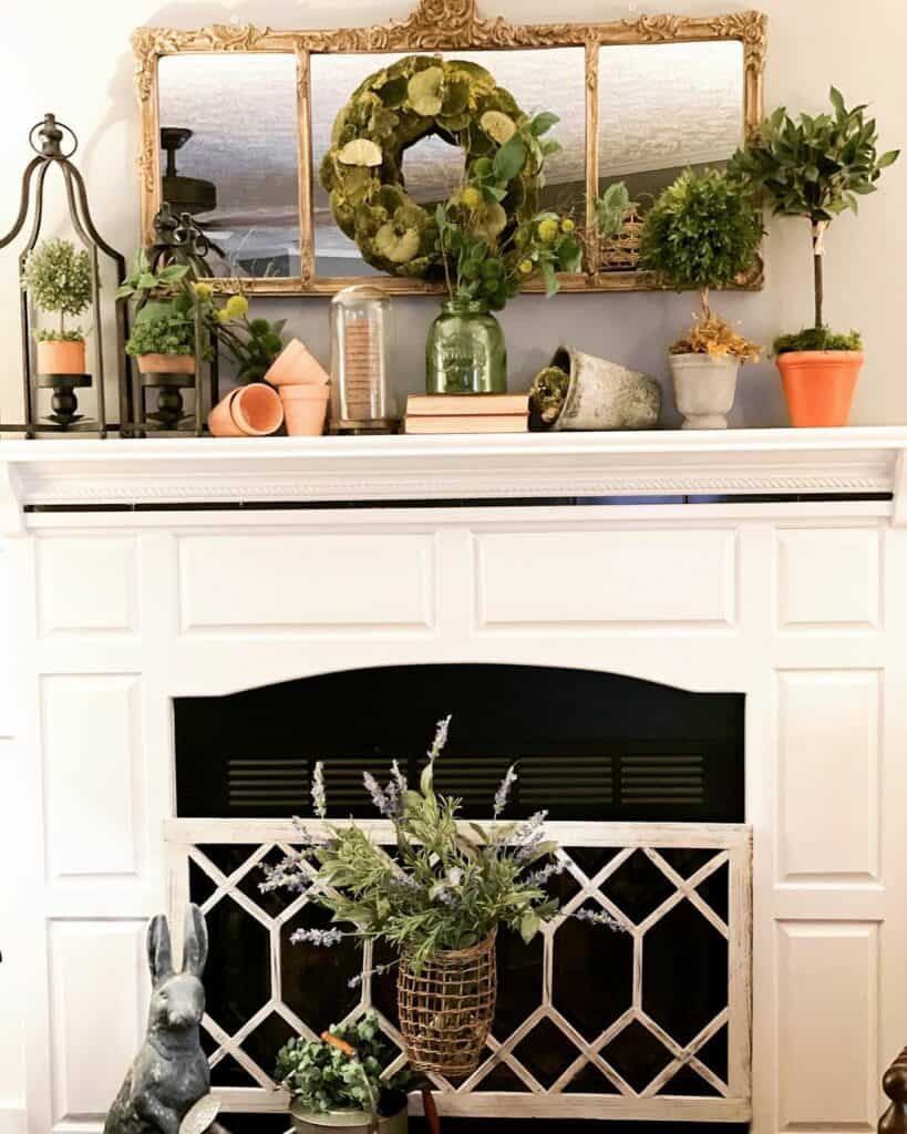 Cozy Mantel Décor