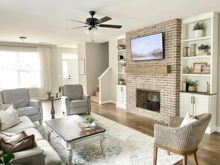 Cozy and Airy Living Room