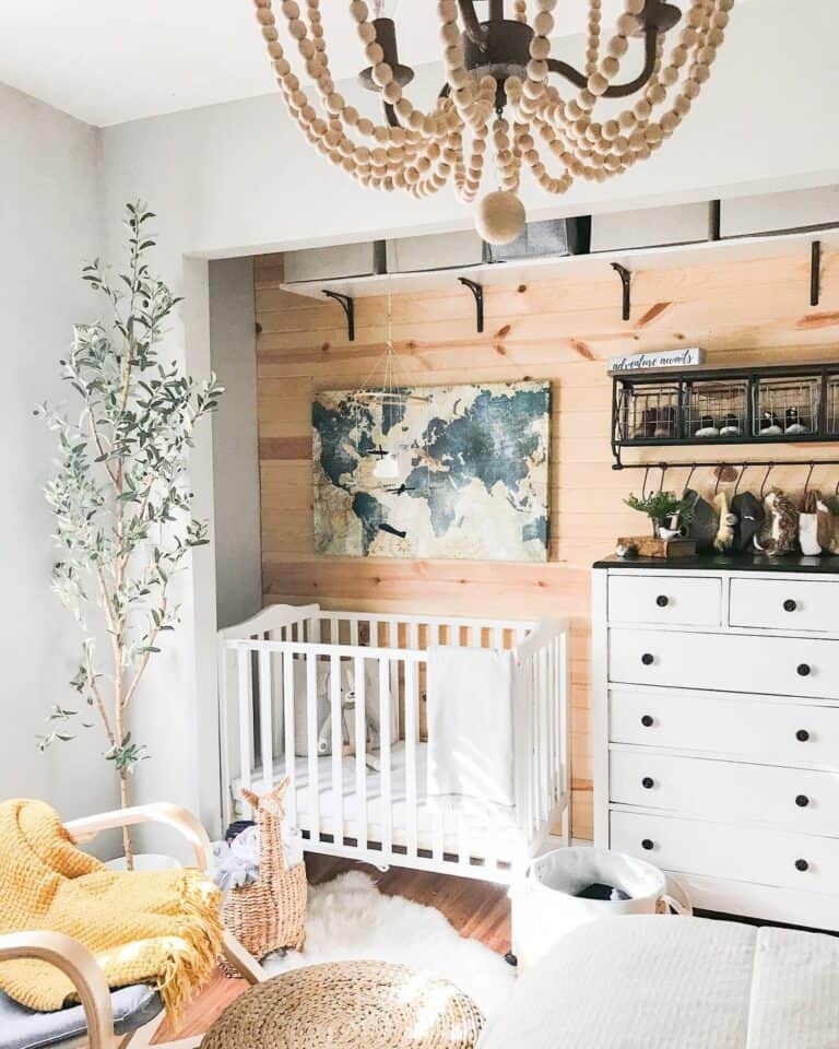 DIY Crib Closet Organization