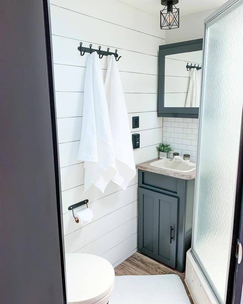 Dark Gray Farmhouse Bathroom Vanity Soul & Lane
