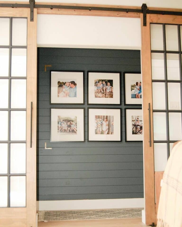Dark Gray Shiplap Gallery Wall Soul & Lane